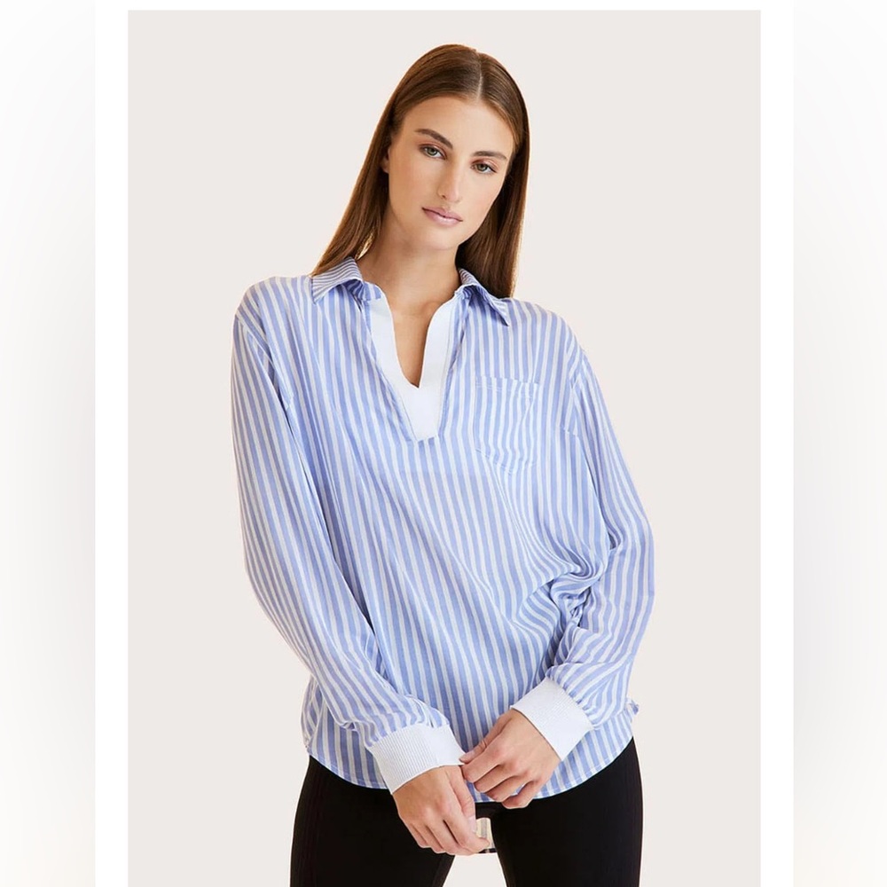 ALALA Womens‎ Long Sleeve Fractal Raglan Blouse - Large